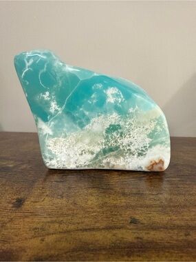 Caribbean Calcite Freeform - Rare Old Stock High Quality Piece